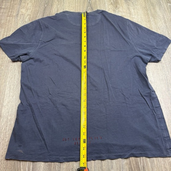 Burberry Brit Short Sleeve Crew Neck T Shirt Men's Size XL Graphic Logo - Picture 15 of 15
